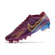 Nike Zoom Mercurial Vapor XV Elite AG-PRO KM Dark Beetroot Mtlc Vivid Gold