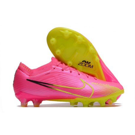 Nike Zoom Mercurial Vapor XV Elite AG-PRO Pink Yellow