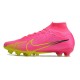 Nike Zoom Mercurial Superfly 9 Elite AG PRO Pink Yellow