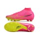 Nike Zoom Mercurial Superfly 9 Elite AG PRO Pink Yellow