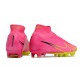 Nike Zoom Mercurial Superfly 9 Elite AG PRO Pink Yellow