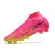 Nike Zoom Mercurial Superfly 9 Elite AG PRO Pink Yellow