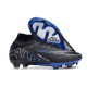 Nike Zoom Mercurial Superfly 9 Elite AG PRO Black Chrome Hyper Royal