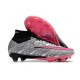 Nike Zoom Mercurial Superfly 9 Elite AG PRO Metallic Silver Hyper Pink Black