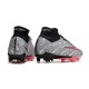 Nike Zoom Mercurial Superfly 9 Elite AG PRO Metallic Silver Hyper Pink Black