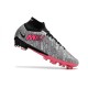 Nike Zoom Mercurial Superfly 9 Elite AG PRO Metallic Silver Hyper Pink Black