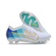 Nike Air Zoom Mercurial Vapor 15 Elite FG White Blue Gold