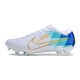 Nike Air Zoom Mercurial Vapor 15 Elite FG White Blue Gold