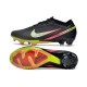 Nike Air Zoom Mercurial Vapor 15 Elite FG Black Silver