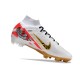 Nike Air Zoom Mercurial Superfly IX Elite FG MR White Gold Red