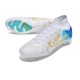 Nike Air Zoom Mercurial Superfly IX Elite FG White Blue Gold