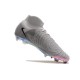 Nike Phantom Luna 2 Elite Firm Ground Rising Gem - Atmosphere Grey Black