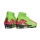 Nike Mercurial Superfly 10 Elite FG Soccer Cleats Green Pink
