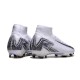 Nike Mercurial Superfly 10 Elite FG Soccer Cleats White Black