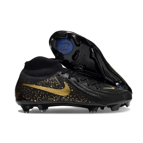 Nike Phantom Luna 2 Elite Firm Ground Black Metallic Gold Coin
