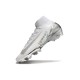 Nike Air Zoom Mercurial Superfly 10 Elite FG White Silver