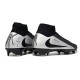 Nike Air Zoom Mercurial Superfly 10 Elite FG Black Silver