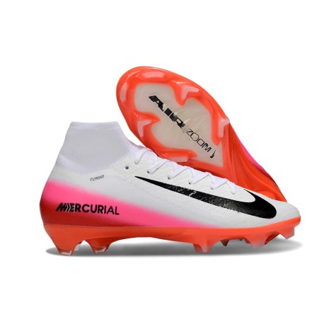 Nike Mercurial Superfly X Elite Firm Ground White Red Black