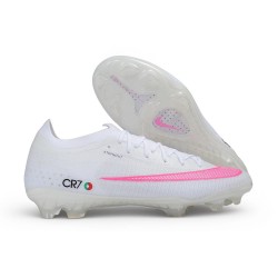 Nike Air Zoom Mercurial Vapor XVII Elite FG CR7 White Pink