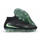 Nike Phantom 6 High Elite FG Boots Black Green