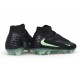 Nike Phantom 6 High Elite FG Boots Black Green