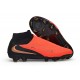 Nike Phantom 6 High Elite FG Boots Crimson Black