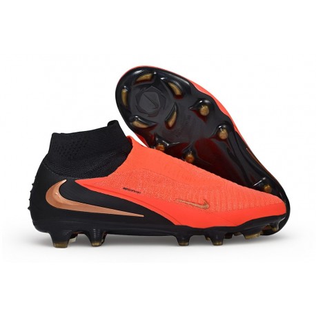 Nike Phantom 6 High Elite FG Boots Crimson Black