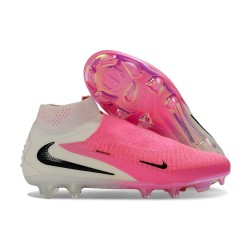 Nike Phantom 6 High Elite FG Boots Pink White