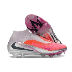 Nike Phantom 6 High Elite FG Boots Alexia Putellas Bright Crimson Black