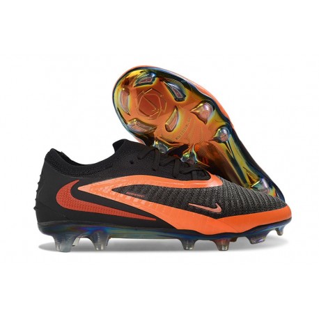 Nike Phantom 6 Low Cut Elite FG Shoes Black Brt Crimson
