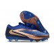 Nike Phantom 6 Low Cut Elite FG Shoes Royal Blue Gold