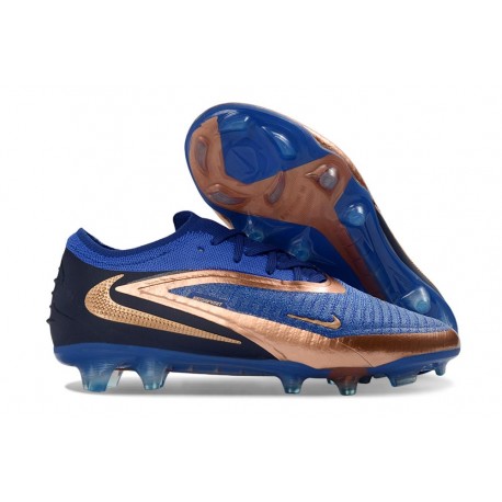Nike Phantom 6 Low Cut Elite FG Shoes Royal Blue Gold