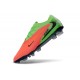 Nike Phantom 6 Low Cut Elite FG Shoes Hot Punch Black Green Strike
