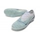 Nike Phantom 6 Low Cut Elite FG Shoes White Mint Metallic Blue