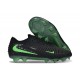 Nike Phantom 6 Low Cut Elite FG Shoes Black Illusion Green Black