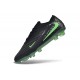 Nike Phantom 6 Low Cut Elite FG Shoes Black Illusion Green Black