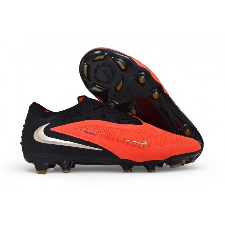 Nike Phantom 6 Low Cut Elite FG Shoes Brt Crimson Blur Black