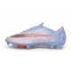 Nike Air Zoom Mercurial Superfly XI Elite FG Cleats Grey Orange