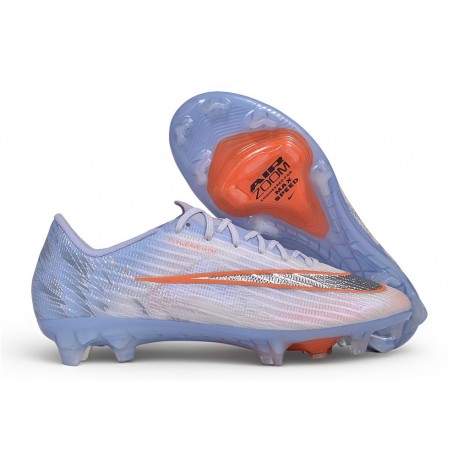 Nike Air Zoom Mercurial Superfly XI Elite FG Cleats Grey Orange