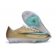 Nike Air Zoom Mercurial Superfly XI Elite FG Cleats Mtlc Gold Green Glow