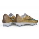 Nike Air Zoom Mercurial Superfly XI Elite FG Cleats Mtlc Gold Green Glow