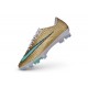 Nike Air Zoom Mercurial Superfly XI Elite FG Cleats Mtlc Gold Green Glow