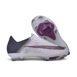 Nike Air Zoom Mercurial Superfly XI Elite FG Cleats White Black