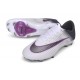 Nike Air Zoom Mercurial Superfly XI Elite FG Cleats White Black
