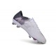 Nike Air Zoom Mercurial Superfly XI Elite FG Cleats White Black