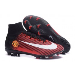 Nike Mercurial Superfly 5 FG Top Boot Manchester United Football Club Red