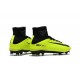 New 2017 Nike Mercurial Superfly V FG Soccer Cleats Yellow Black