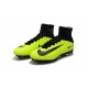 New 2017 Nike Mercurial Superfly V FG Soccer Cleats Yellow Black
