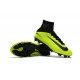 New 2017 Nike Mercurial Superfly V FG Soccer Cleats Yellow Black