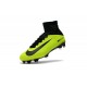 New 2017 Nike Mercurial Superfly V FG Soccer Cleats Yellow Black